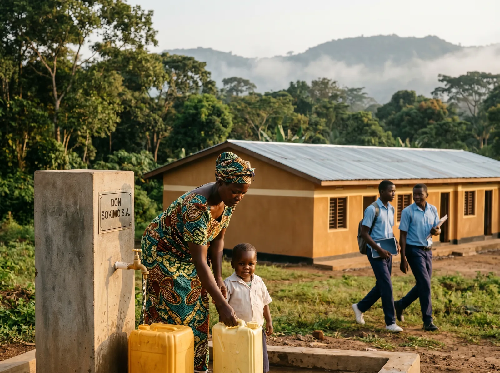 Hôpital Général de Référence de Bambu Mines — soins aux communautés riveraines des sites SOKIMO